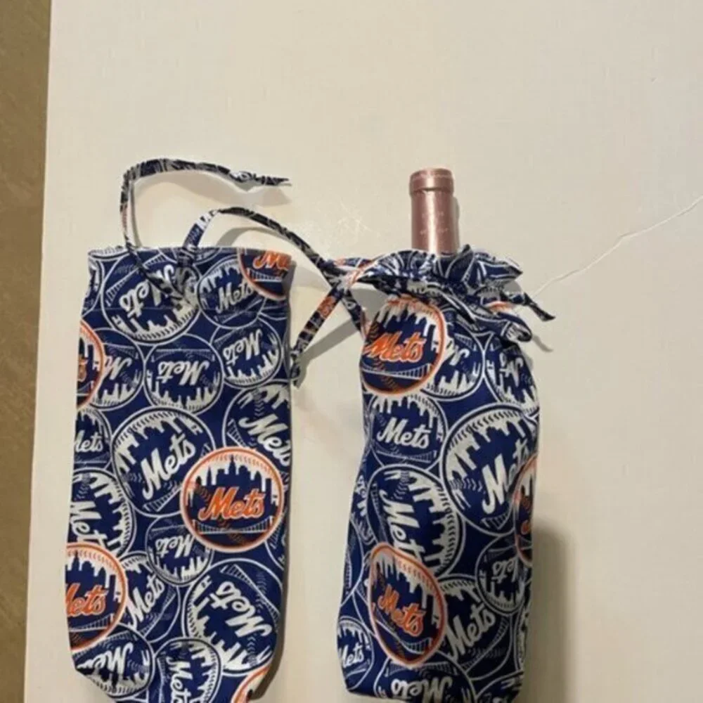 New York Mets Wine Bottle Covers